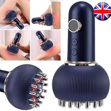 Electric Lymphatic Drainage Machine Meridian Body Massage Brush Microcurrent UK