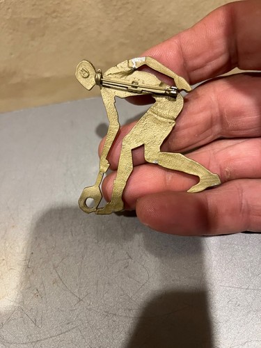 Antique art deco large - deco,, tennis