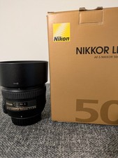 Nikon af s nikkor - 50, f1.4g