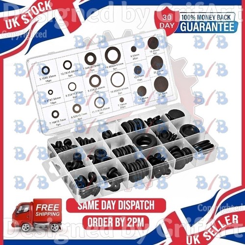 Set 125pc rubber - set, grommets