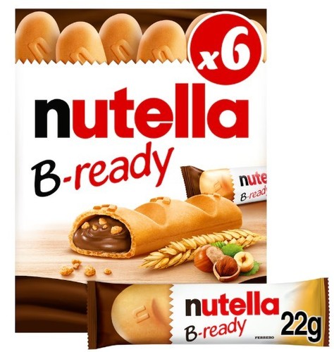 Nutella ready bars - nutella,