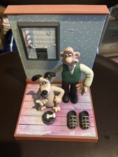 WALLACE AND GROMIT TALKING ALARM CLOCK 1995 Wesco/BBC