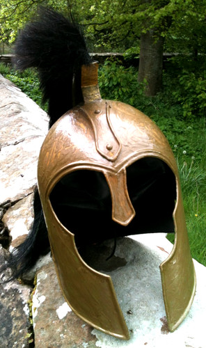 Greek helmet pre - helmet,, pre-roman
