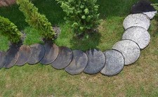 Concrete Mold Log Stepping
