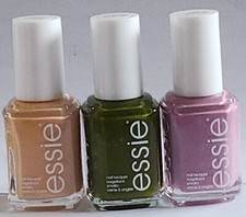Essie Nail Polish Bundle  Shade 715 You're A Catch 729 Heart Of The Jungle+ 718 