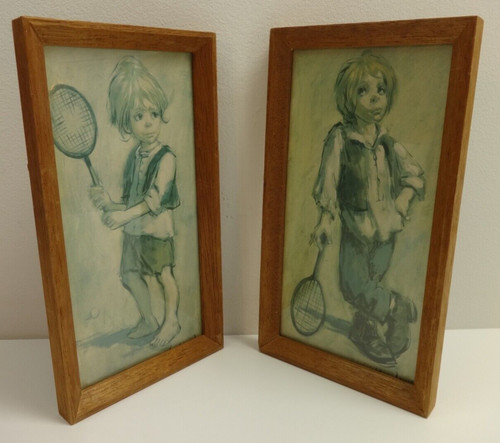 Art prints childrens tennis - art,
