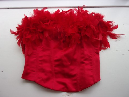 Petini red feathered wired - petini,