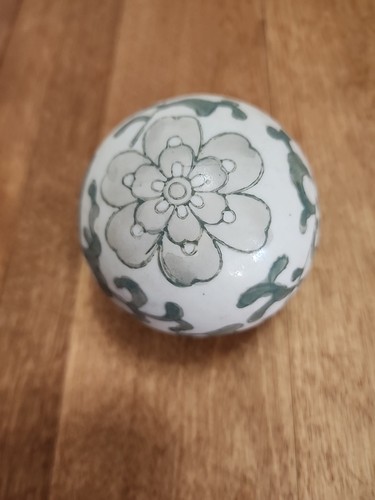 Ceramic decorative ball sphere - decorative,