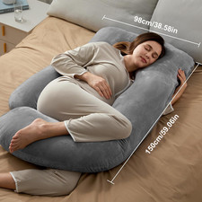 Pregnancy Pillow 59" U Shaped