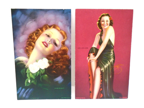 Vtg mutoscope litho pin up - vtg, pin-up
