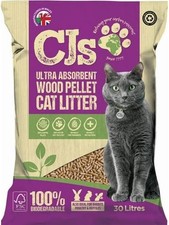 CJs Wood Pellet Cat Litter