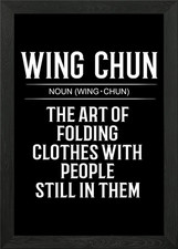 Wing Chun Definition Framed