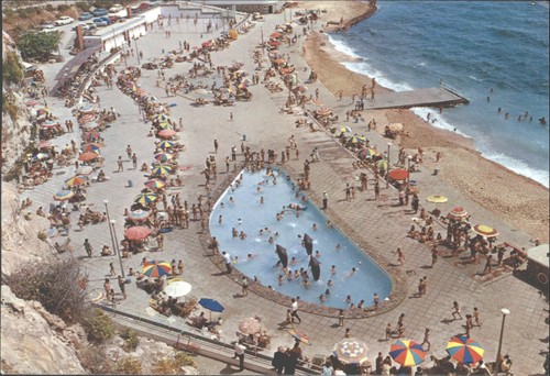 Vintage gibraltar camp bay - gibraltar,