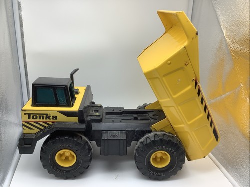 Tonka mighty steel dump truck - steel,