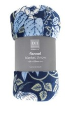 Flora & Fauna Flannel Blanket