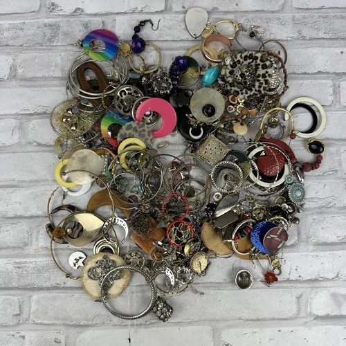 Earring junk jewelry lot craft - earring,