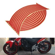 Red 16pcs 8mm Motorbike Car
