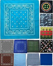 100% Cotton Paisley Bandana