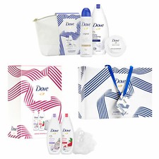 Dove Womens Beauty Christmas Gift Sets Bath Shower Body Wash Nourishing Cream