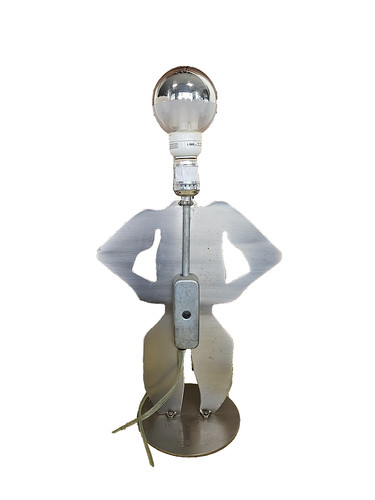 Lamp 1990 vintage bodybuilder - lamp,
