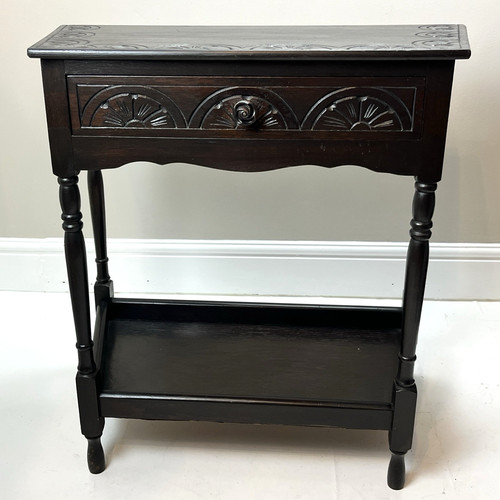 Vintage hand carved dark - carved,