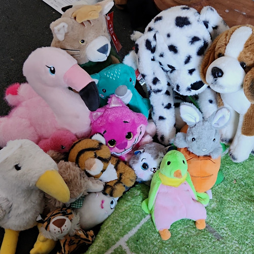 Plush soft toy bundle job - plush,
