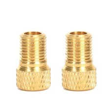 2 x BRASS ADAPTOR PRESTA TO