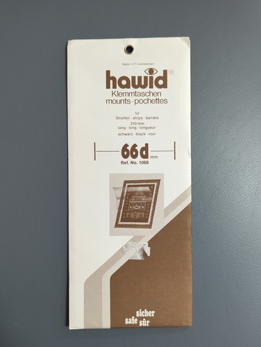 Hawid stamp mounts black 66d - stamp,