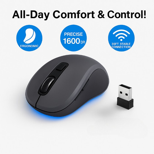 Wireless mouse usb - wireless, 2.4g