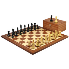 Mahogany Chess Set 21 Inch