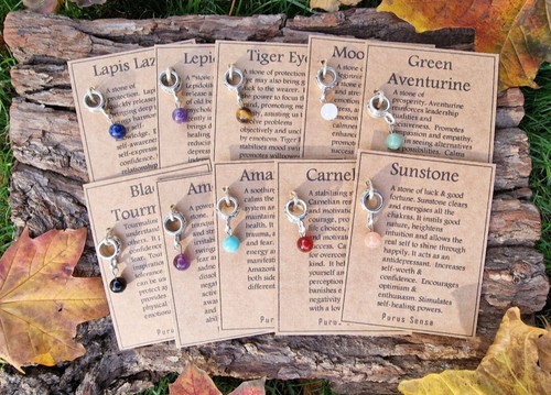 Genuine crystal gemstone dread