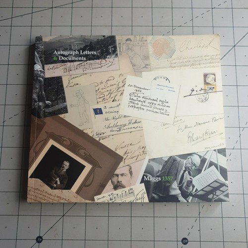 Autograph letters historical - letters, &