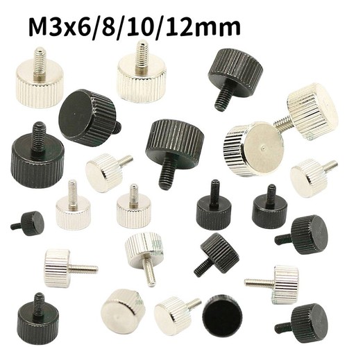 Carbon steel knurled - steel, thumb