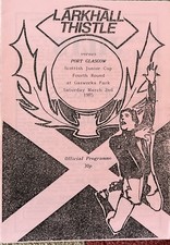 Larkhall Thistle V Port