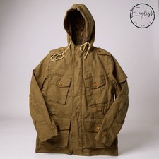 Barbour Cowen Cammando Ranger Casual Jacket Mens Small Sand