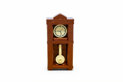 Lego grandfather clock - grandfather, clock-