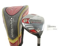 TaylorMade Burner Steel Golf Club Mens RH 15-deg Fairway Wood Regular Graphite