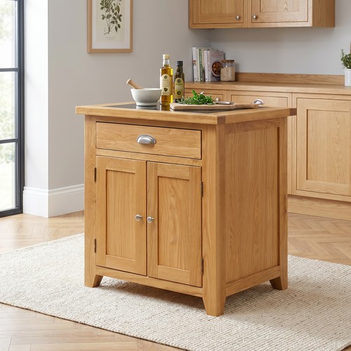 Kitchen island cheshire oak - kitchen,