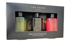 Ted Baker Ladies Body Spray Trio Collection Gift Set 3 x 50ml Brand New & Boxed