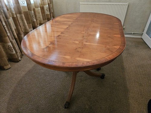 Yew dining table - and,