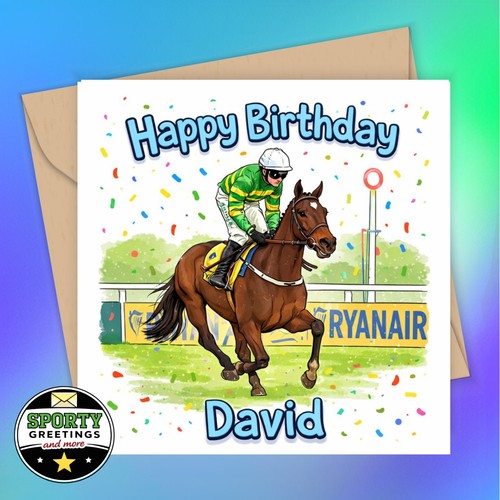 Personalised horse racing - horse,