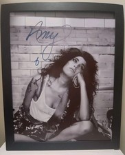 Framed Amy Winehouse 8x10