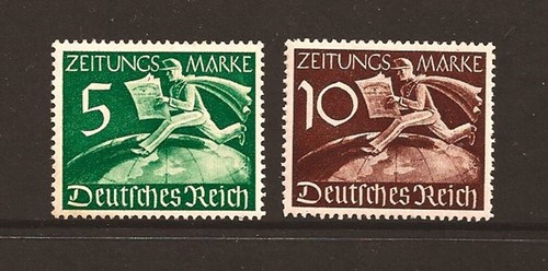 Germany 1939 newspaper stamps - germany,