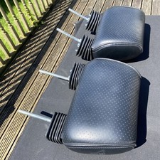 TOYOTA MR2 Mk1 Pair Of OEM Original Leather Seat Headrests AW11 Twin Cam 16