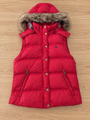 Jack wills womens red puffer - jack,