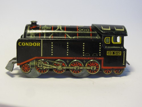 Tin wind train locomotive - up,