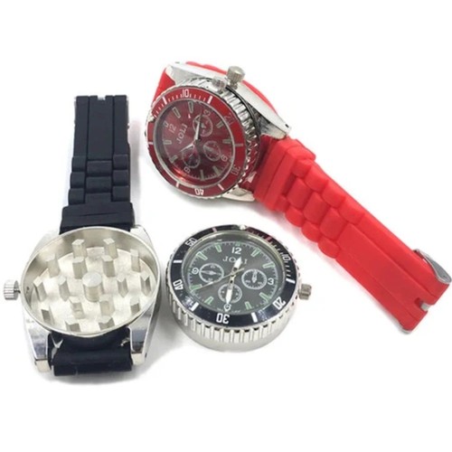 Metal grinder watch - metal,