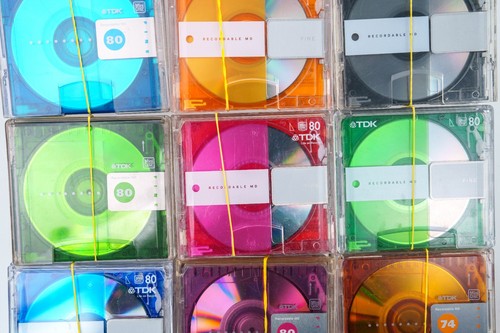 Tdk fine minidisc lot - lot, 3-pack