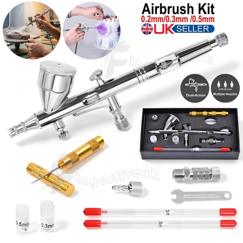 Airbrush kit dual - airbrush,