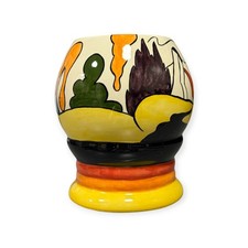 Lorna Bailey “House and Path” Vase – Old Ellgreave Pottery, Hand Painted